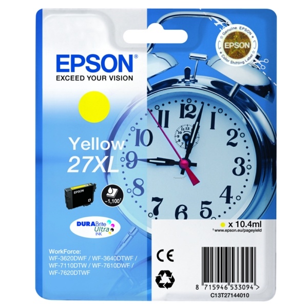 Epson 27XL yellow 10,4 ml