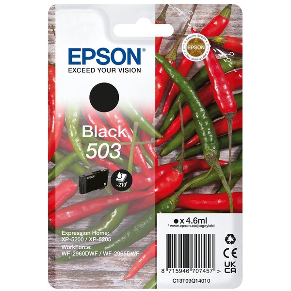 Epson 503 black 4,6 ml