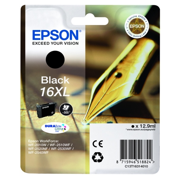 Epson 16XL black 12,9 ml