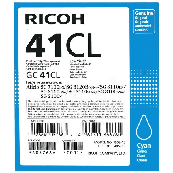 Ricoh GC-41 CL cyan