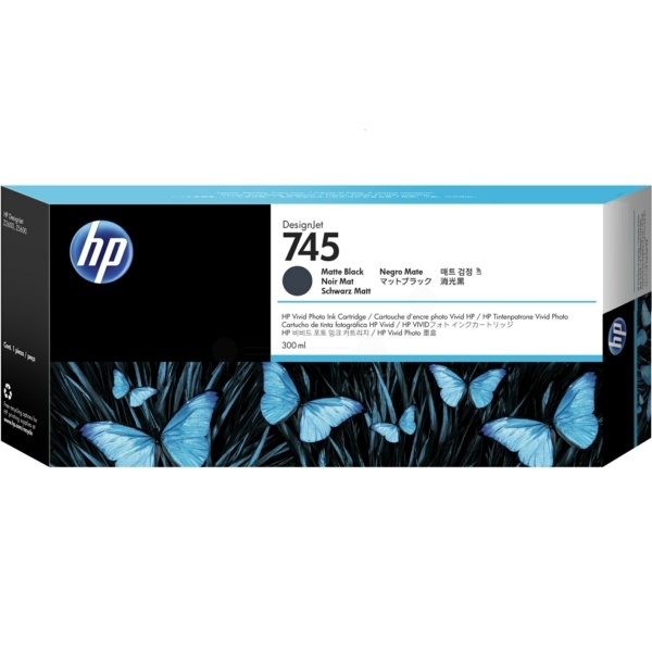 HP 745 blackmatte 300 ml