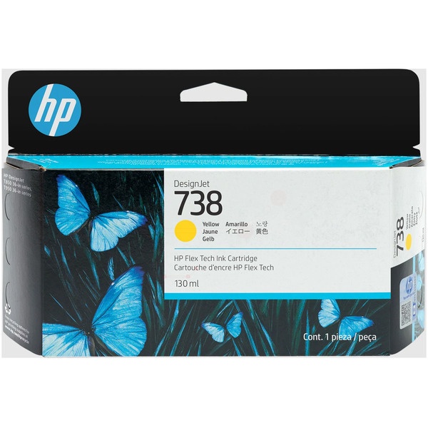 HP 738 yellow 130 ml