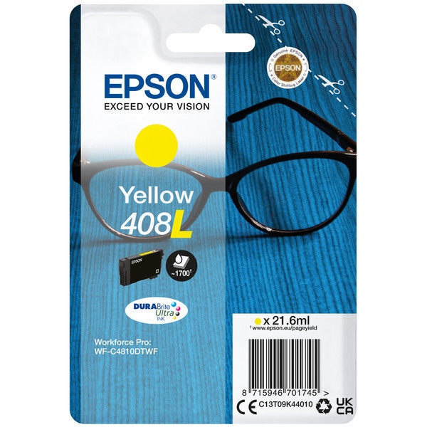 Epson 408L yellow 21,6 ml