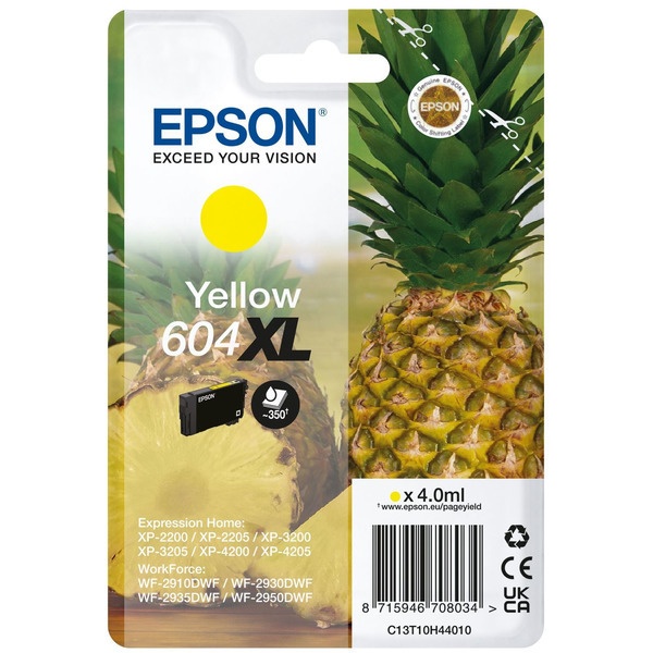 Epson 604XL yellow 4 ml