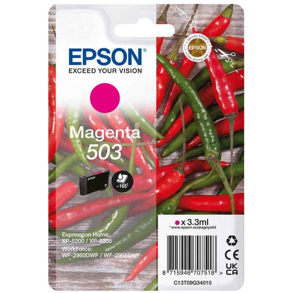 Epson 503 magenta 3,3 ml