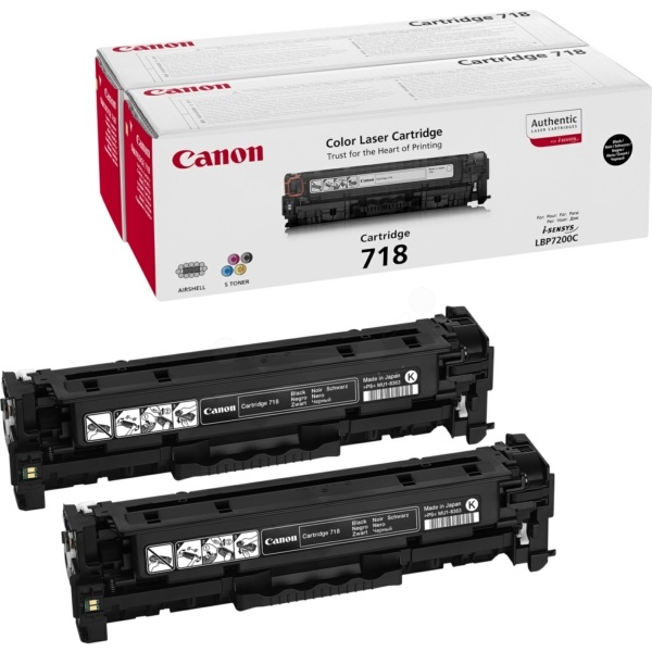 Canon 718BKVP black