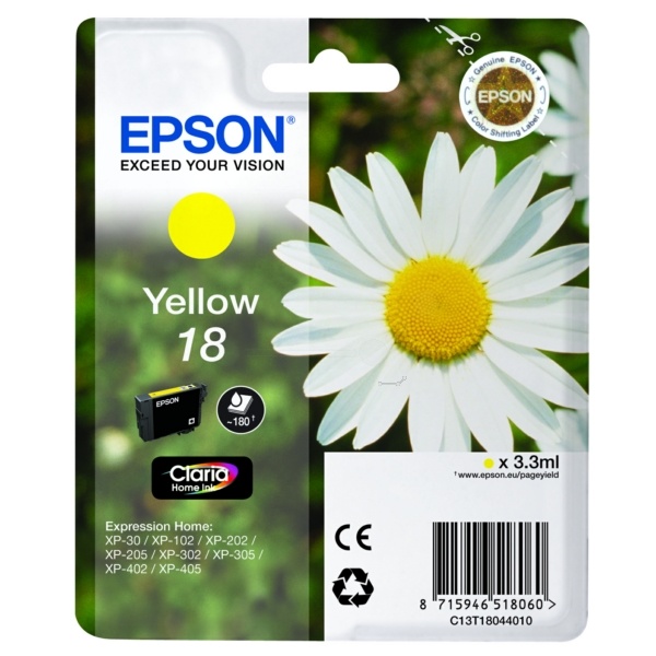 Epson 18 yellow 3 ml