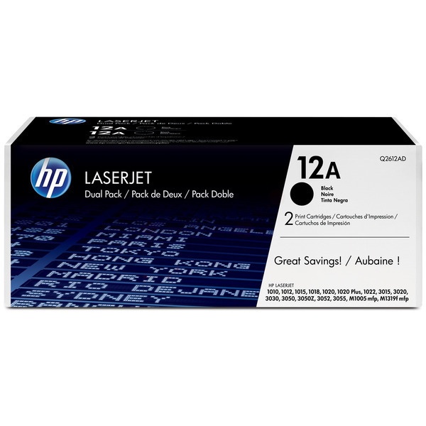 HP 12AD black