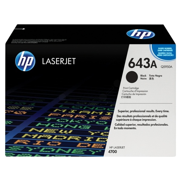 HP 643A black