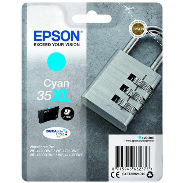 Epson 35XL cyan 20,3 ml
