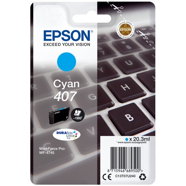 Epson C13T07U240 cyan 20,3 ml