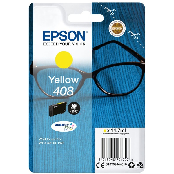 Epson 408 yellow 14,7 ml