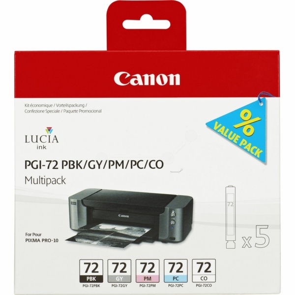 Canon PGI-72 photoblack photocyan photomagent
