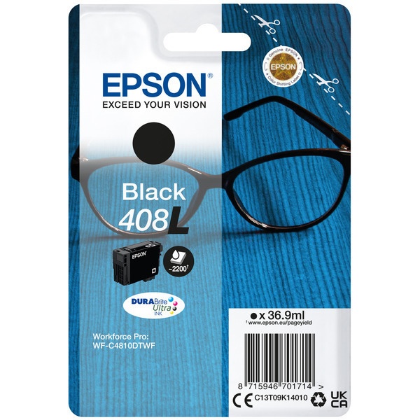 Epson 408L black 36,9 ml