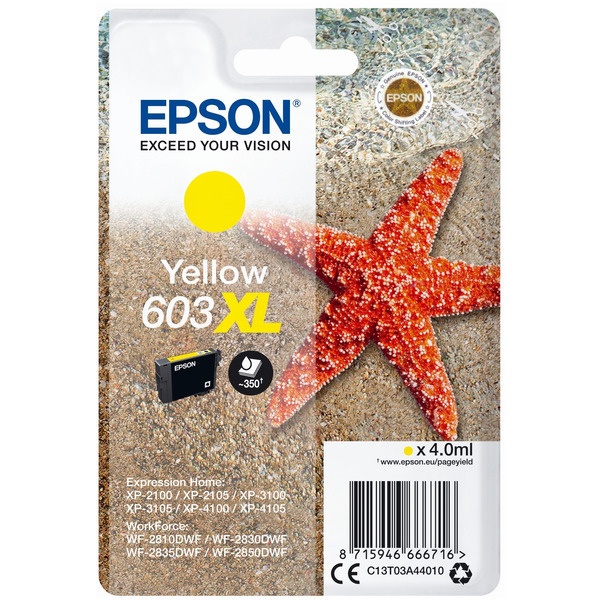 Epson 603XL yellow 4 ml