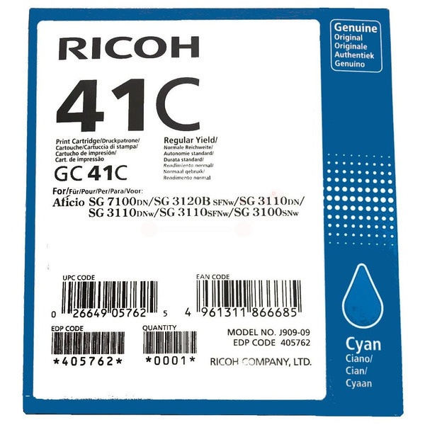 Ricoh GC-41 C cyan