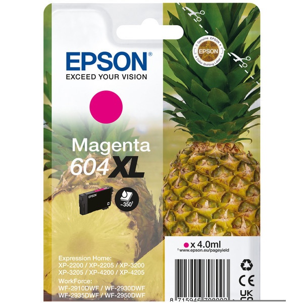 Epson 604XL magenta 4 ml