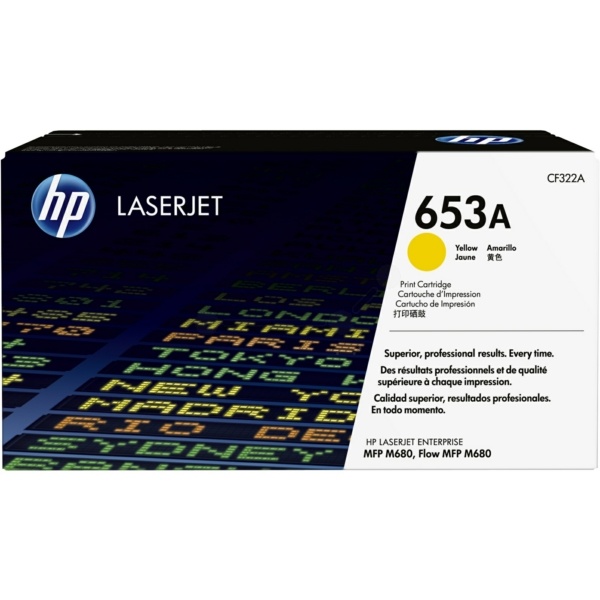 HP 653A yellow