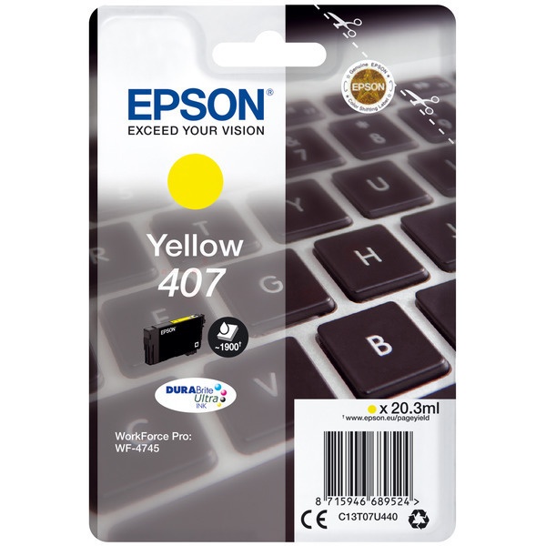 Epson C13T07U440 yellow 20,3 ml