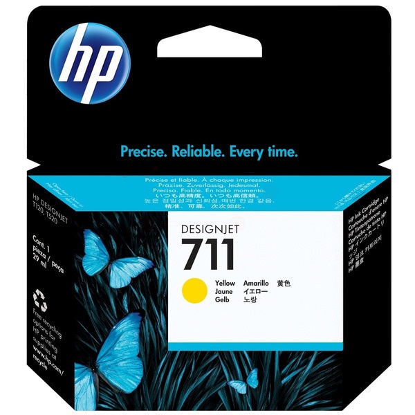HP 711 yellow 29 ml